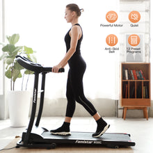 Treadmill with Incline for Home - Famistar Space Saving Electric Treadmill Running Machine for Home Jogging Running Walking with 3 Modes | MP3 Player | 12 Programs | LCD Display Folding and Compact Design